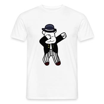 Dubstep Teddy Bär Kinder Kind Kleinkind Baby - Männer T-Shirt - Weiß - Vorne - AI Model Male 178 dark (178cm)