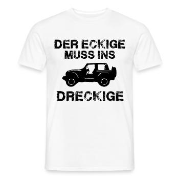 Lada Niva 4x4 Russland 2121 - Männer T-Shirt - Weiß - Vorne - AI Model Male 178 dark (178cm)