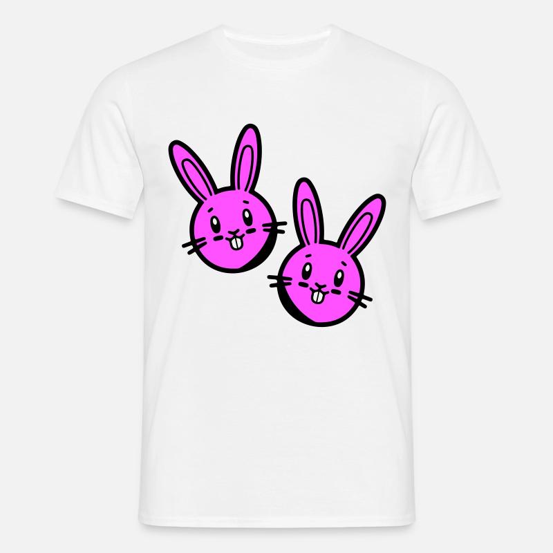 Easter Bunny Symbol Easter - Men's T-Shirt - white