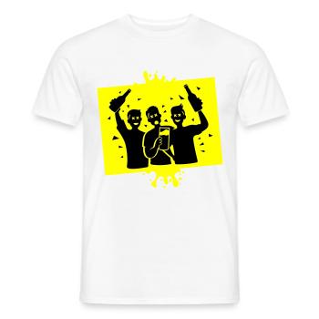 Party Junggesellenabschied Team - Männer T-Shirt - Weiß - Vorne - AI Model Male 178 dark (178cm)