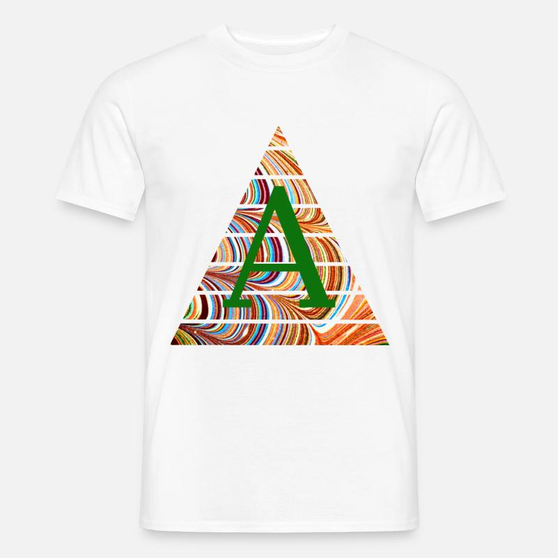 triangle e 56 a - Men’s T-shirt - white