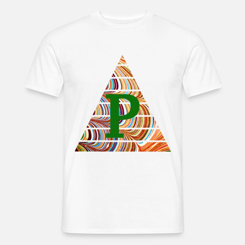 Triangle E 56 P - T-shirt homme - blanc