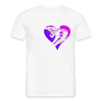 Cyclisme Homme Cyclisme VTT VTT - T-shirt homme - blanc - Devant - AI Model Male 178 dark (178cm)