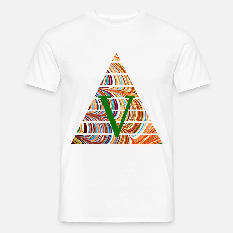 Triangle E 56 V - Men's T-Shirt - white