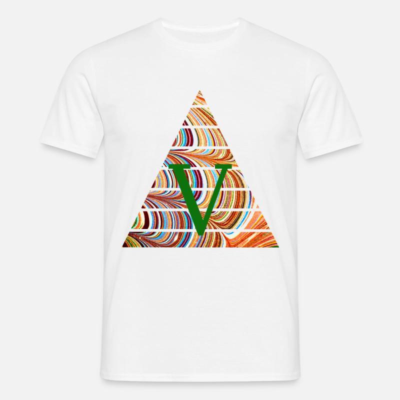 Triangle E 56 V - T-shirt Homme - blanc