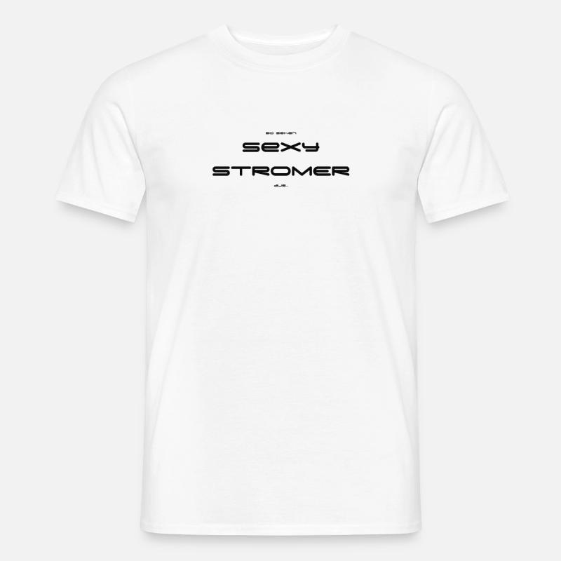 Stromer - Männer T-Shirt - Weiß