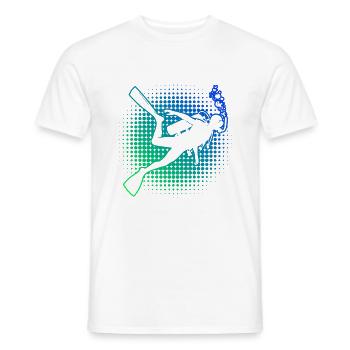 Taucher Scuba Diver Scuba Tauchen Free Dive - Männer T-Shirt - Weiß - Vorne - AI Model Male 178 dark (178cm)