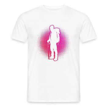 Grimpeurs Escalade Homme Bloc - T-shirt homme - blanc - Devant - AI Model Male 178 dark (178cm)