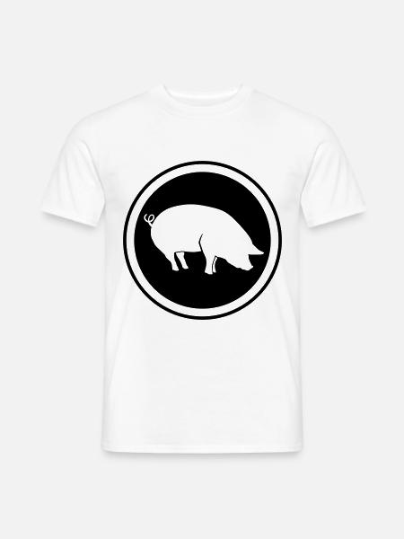 Pig Animal - Men's T-Shirt - white