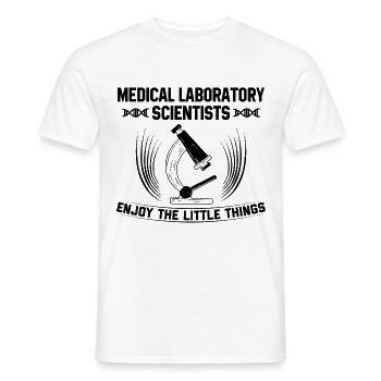 Chimie - T-shirt homme - blanc - Devant - AI Model Male 178 dark (178cm)