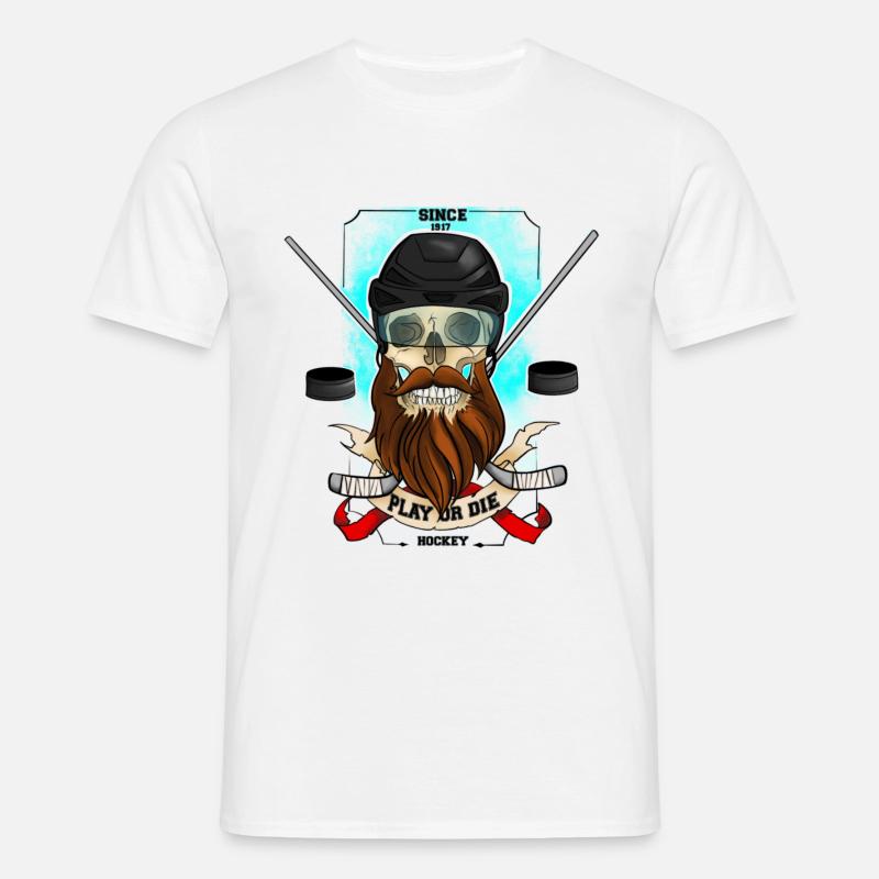 Spielen oder sterben - Männer T-Shirt - Weiß