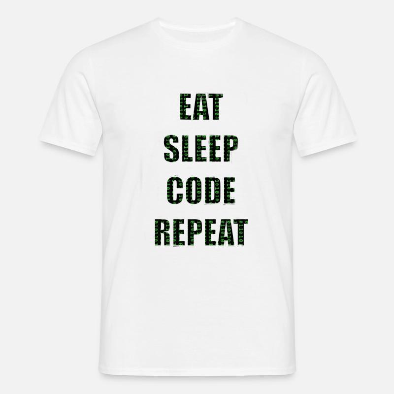 Programmeurs Programmation Code - T-shirt Homme - blanc