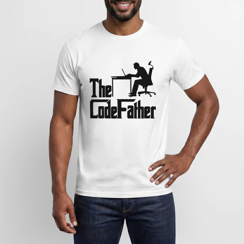 The Codefather Programmer Coder Developer Software Männer T-Shirt