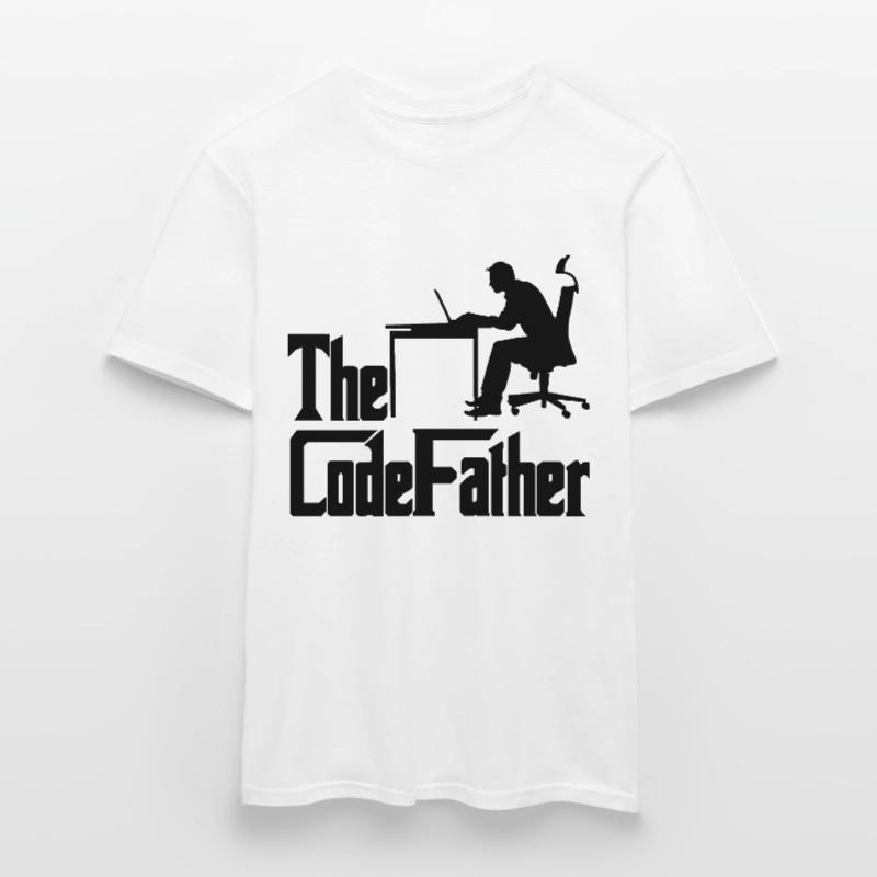 The Codefather Programmer Coder Developer Software Männer T-Shirt