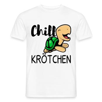 Schildkröte Faul Faulenzer - Männer T-Shirt - Weiß - Vorne - AI Model Male 178 dark (178cm)