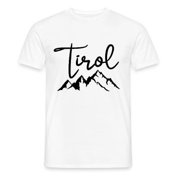 Tirol Berge Alpen Natur - Männer T-Shirt - Weiß - Vorne - AI Model Male 178 dark (178cm)