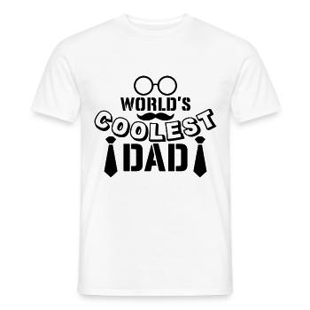 World best okay Daddy, Dad you're right Okay - Men's T-Shirt - white - Front - AI Model Male 178 dark (178cm)