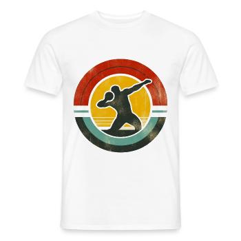 Shot Put - Männer T-Shirt - Weiß - Vorne - AI Model Male 178 dark (178cm)