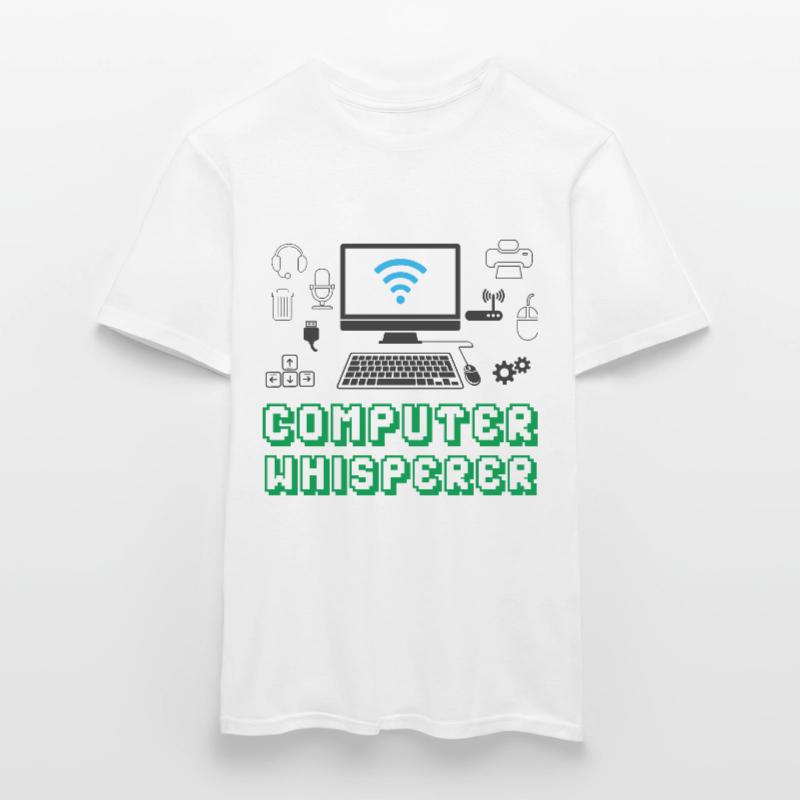 Computer Flüsterer - IT Support PC Männer T-Shirt
