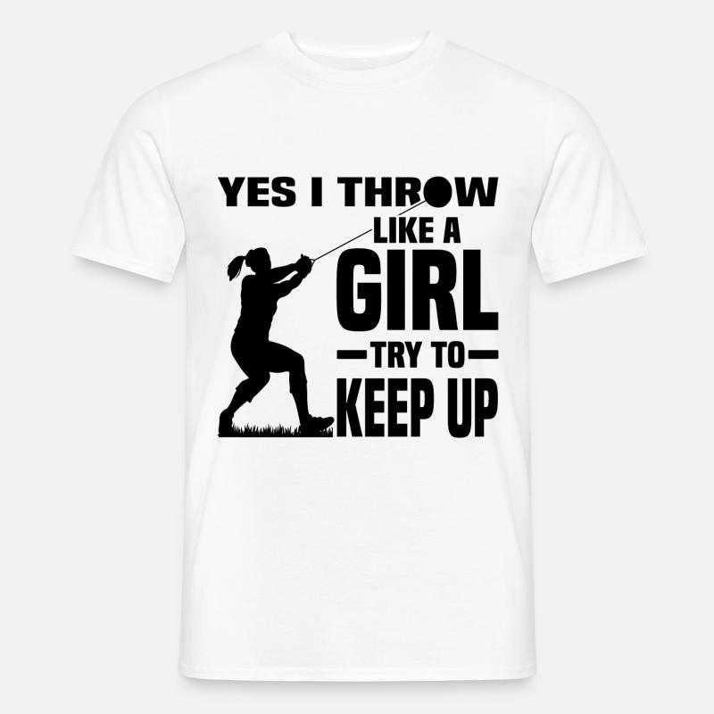 Hammerkast - T-shirt herr - vit