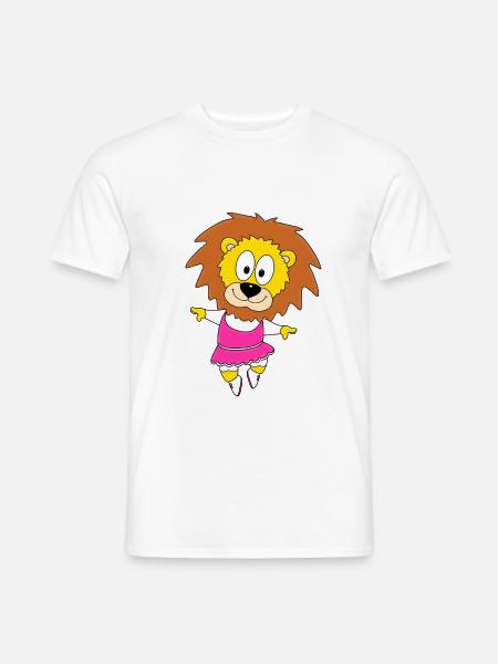 TANZEN - TÄNZERIN - TÄNZER - LÖWE - TIER - Männer T-Shirt - Weiß