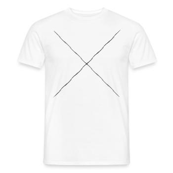 Symbole - T-shirt homme - blanc - Devant - AI Model Male 178 dark (178cm)