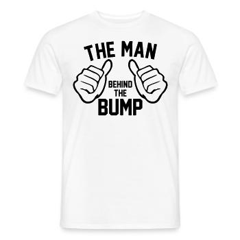 HOMME DERRIÈRE LA BOSSE - T-shirt homme - blanc - Devant - AI Model Male 178 dark (178cm)