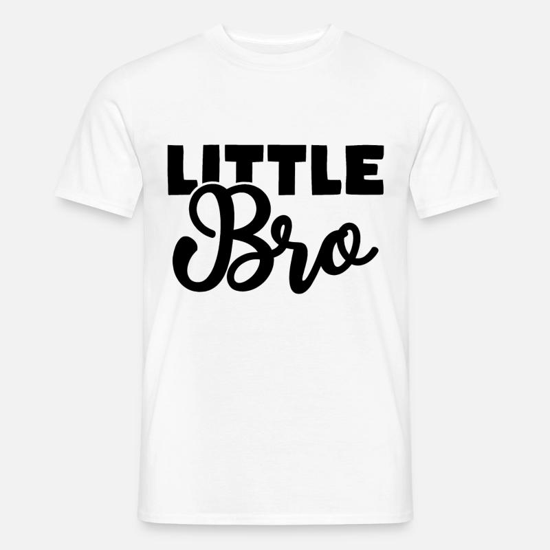 Little Bro - Männer T-Shirt - Weiß