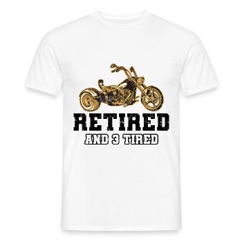 Trike dit | Triker Trikes Cadeaux Moto - T-shirt homme - blanc - Devant - AI Model Male 178 dark (178cm)