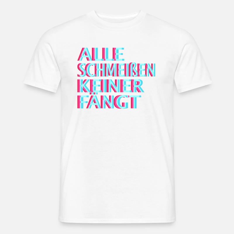 Techno Raver EDM Uptempo Speedcore Tekk Hardtekk - Männer T-Shirt - Weiß