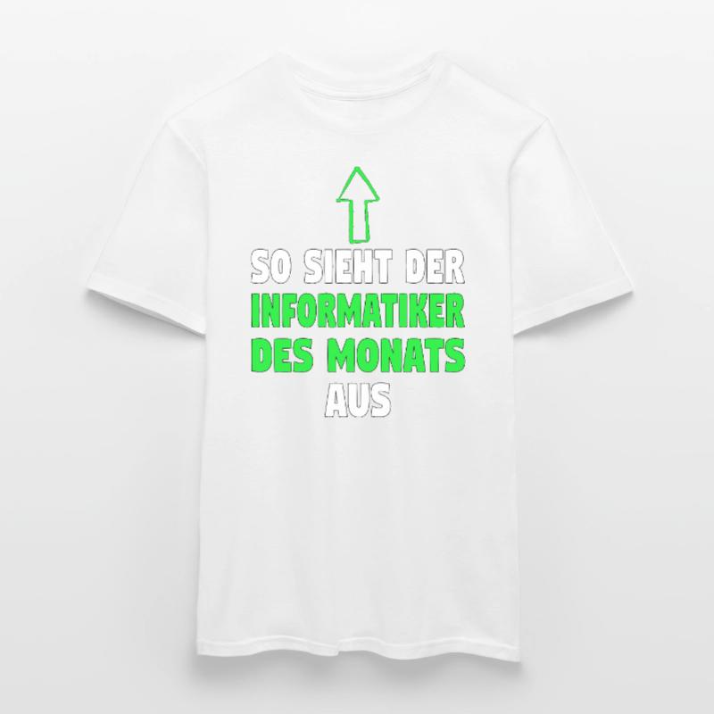 Informatik Computer Programmierer Entwickler Coder Männer T-Shirt