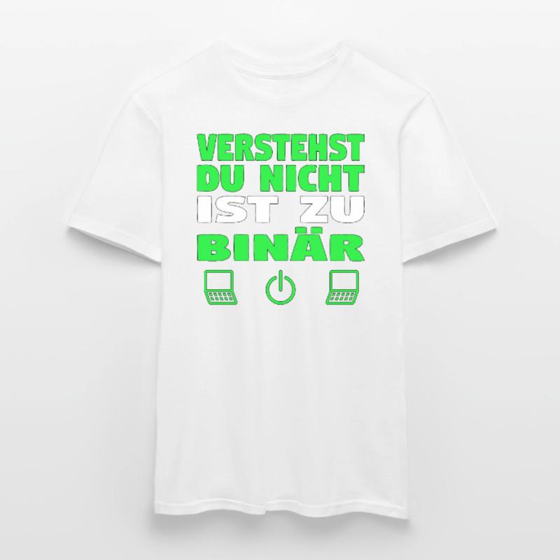 Informatik Computer Programmierer Entwickler Coder Männer T-Shirt