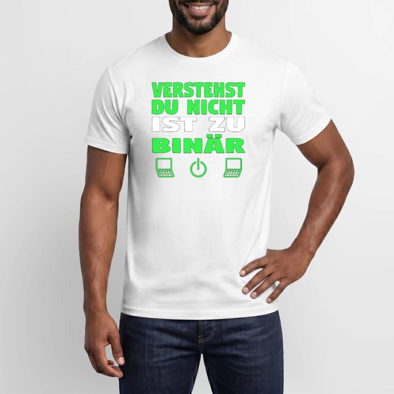 Informatik Computer Programmierer Entwickler Coder Männer T-Shirt