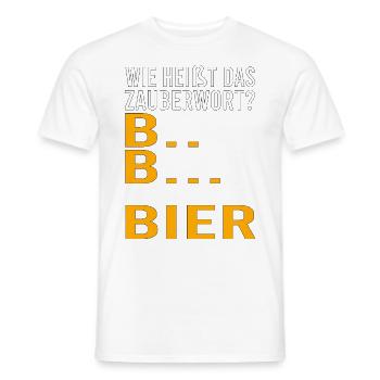 Vatertag Himmelfahrt Bier Nachbar Nachbarn Saufen - Männer T-Shirt - Weiß - Vorne - AI Model Male 178 dark (178cm)