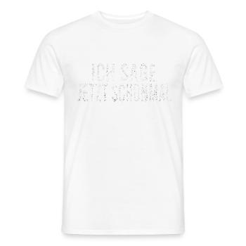 Jagen Jäger Jagd Wildschwein Wald Geweih Keiler - Männer T-Shirt - Weiß - Vorne - AI Model Male 178 dark (178cm)