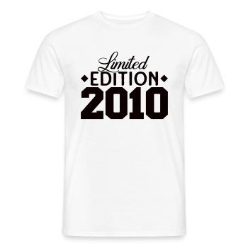 Awesome since 2010 Retro 13th Bitrthday - Men's T-Shirt - white - Front - AI Model Male 178 dark (178cm)