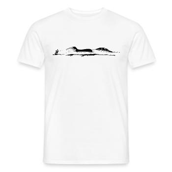 Snufkin - Men's T-Shirt - white - Front - AI Model Male 178 dark (178cm)