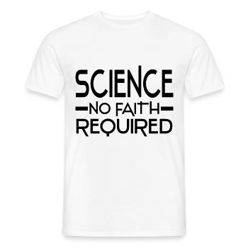 Athéisme - T-shirt homme - blanc - Devant - AI Model Male 178 dark (178cm)