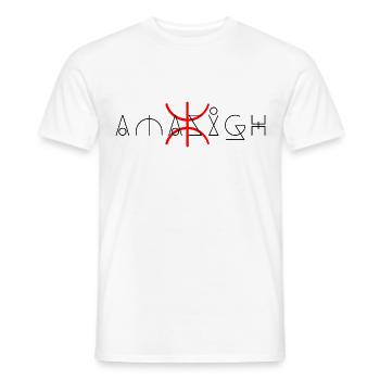 Amazigh - Men's T-Shirt - white - Front - AI Model Male 178 dark (178cm)