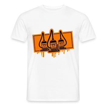 Staubsauger Icon - Männer T-Shirt - Weiß - Vorne - AI Model Male 178 dark (178cm)
