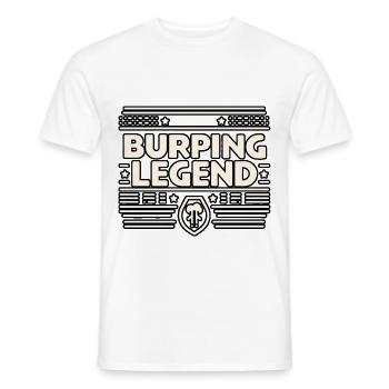 Légende du rot 15 - T-shirt homme - blanc - Devant - AI Model Male 178 dark (178cm)