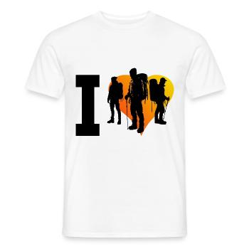 Escalada Búlder Búlder Búlder Hombres - Camiseta hombre - blanco - delante - AI Model Male 178 dark (178cm)