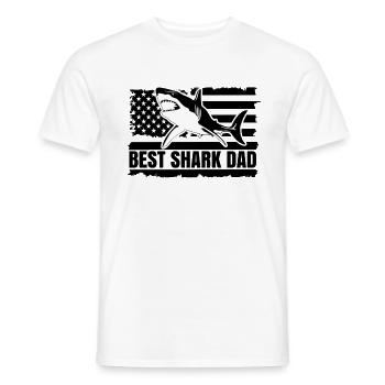 Requin Grand Requin Blanc Requin Mégalodon Requin Marteau Requin - T-shirt homme - blanc - Devant - AI Model Male 178 dark (178cm)