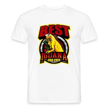 Iguane - T-shirt homme - blanc - Devant - AI Model Male 178 dark (178cm)