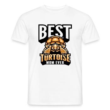 Tortoise - Men's T-Shirt - white - Front - AI Model Male 178 dark (178cm)