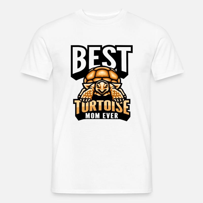 Landschildkröte - Männer T-Shirt - Weiß
