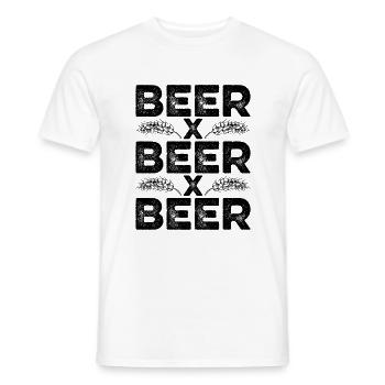 Retro Graphic Homebrewing Winemaking Brewery Craft - Männer T-Shirt - Weiß - Vorne - AI Model Male 178 dark (178cm)