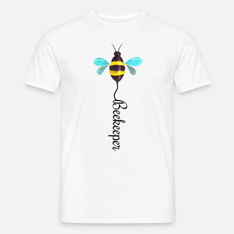 Bee Beekeeper - Männer T-Shirt - Weiß