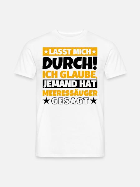 Meeressäuger - Männer T-Shirt - Weiß