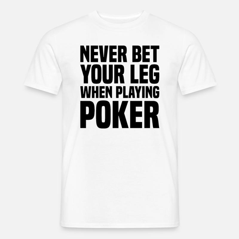 Amputation Bein Prothese - Männer T-Shirt - Weiß